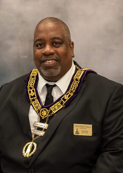 Grand lodge Officers - RWB Michael D. Ramey Sr. Grand Junior Warden (2 of 5)